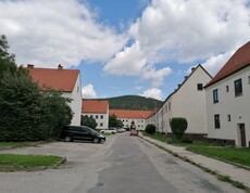 mehrere Häuser der Dreiersiedlung